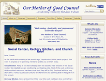 Tablet Screenshot of omgcparish.org